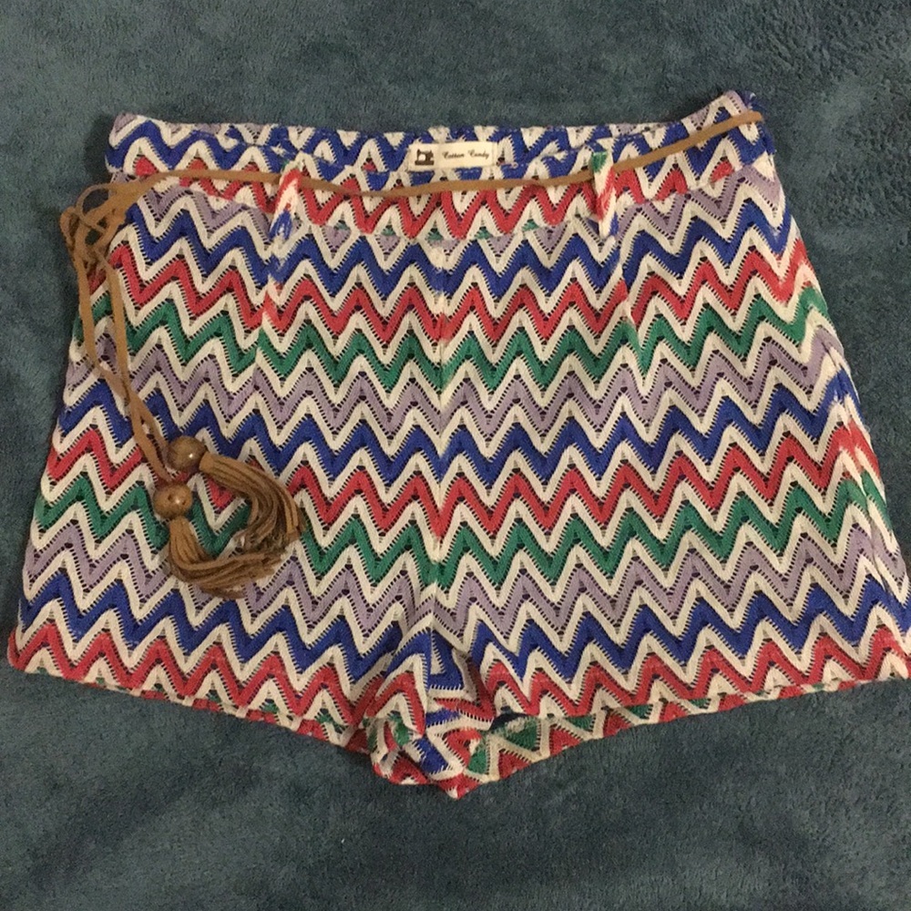 High waisted shorts